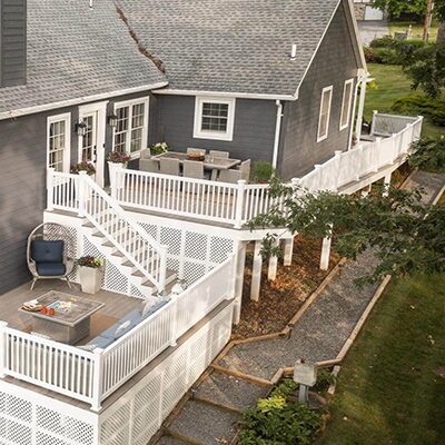 Vinyl Deck Railing